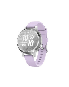 שעון ספורט חכם GARMIN Lily 2 Active Silver with Purple Jasmine Silicone Band