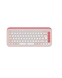 מקלדת אלחוטית Logitech POP ICON KEYS ROSE