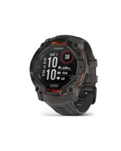 שעון חכם GARMIN Instinct 3,50mm,Solar,Black Bezel with Charcoal Band,WW