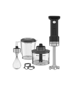 בלנדר מוט אלחוטי+קוצץ ומקציף ללא סוללה KitchenAid GO 5KHBRV05BM