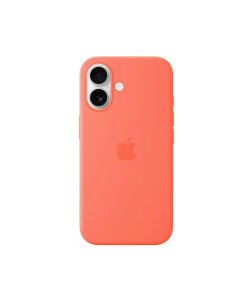 כיסוי לסמארטפון iPhone 16 Silicone Case with MagSafe - Tangerine