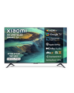 טלוויזיה Xiaomi TV A PRO 43 2026 QLED SMART 4K L43MB-APME