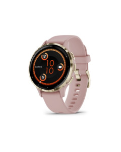 שעון ספורט חכם GARMIN Venu 4 (41mm) GPS Wi-Fi Beige w/ Lunar Gold+Bone WW