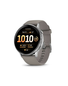שעון ספורט חכם GARMIN Venu 4 (45mm) GPS Wi-Fi Black w/ Silver + Gray WW