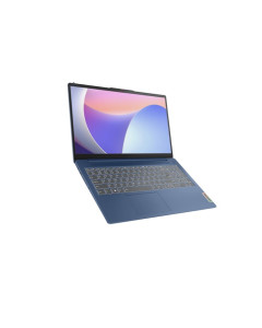 מ.נייד  Lenovo  IP Slim 3 15IRU8 Core i3-1315U 8GB 512GB 15.6" FHD W11 Home Abyss Blue 1Y Onsite