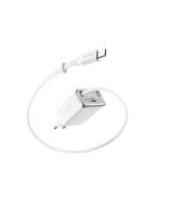 מטען קיר + כבל לבן Anker Nano Charger 35W + CABLE