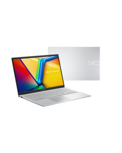 מ.נייד ASUS Vivobook NB-X1504VA 15.6 FHD Touch CORE 5 120U 16GB 1TB SSD Intel UMA win 11 Home Silver 1Y