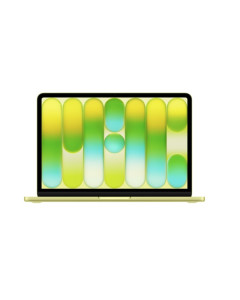 מ.נייד Apple MBN Neo 13" A18 Pro chip with 6?core CPU and 5?core GPU 8GB 256GB SSD Citrus
