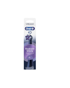 ראש חשמלי 4 יח' (שחור) **Oral-B iO Radiant White