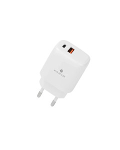 מטען קיר Miracase QC18W+PD25W מהיר לבן
