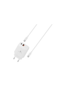 מטען קיר 18W+25W + כבל Miracase   C TO C