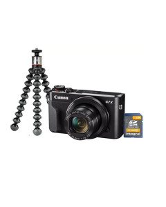 מצלמה CANON G7 X MARK II Vlogger Kit אחריות יבואן