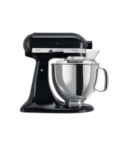 מיקסר שחור מבריק KitchenAid 5KSM175IOB