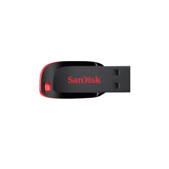 התקן SanDisk Cruzer Blade USB Flash Drive Z50 128GB Black
