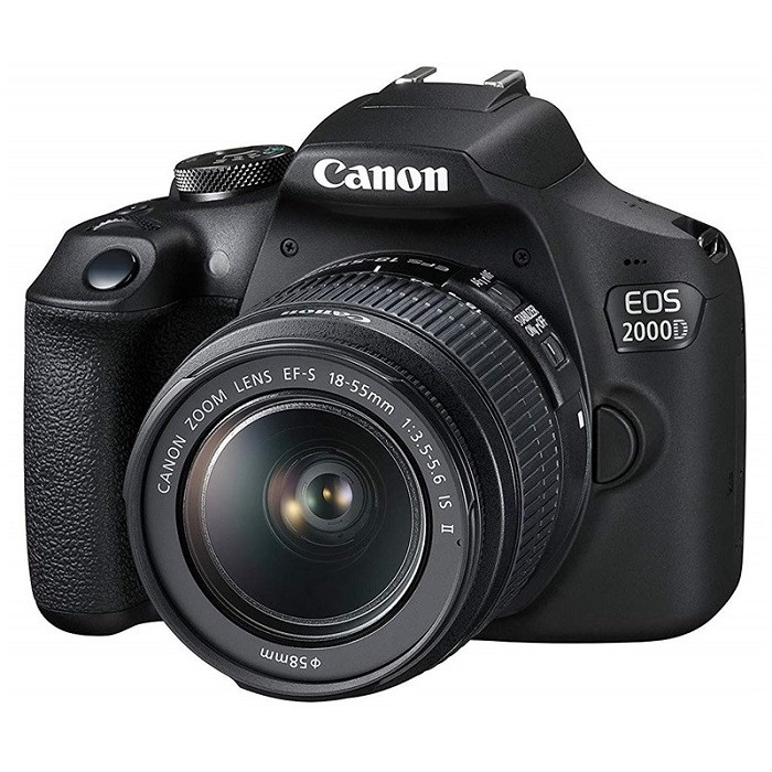 מצלמה רפלקסית עם עדשה CANON EOS 2000D 18-55