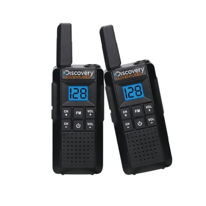 זוג מכשירי ווקי טוקי מקצועיים Discovery 10km DS PRO