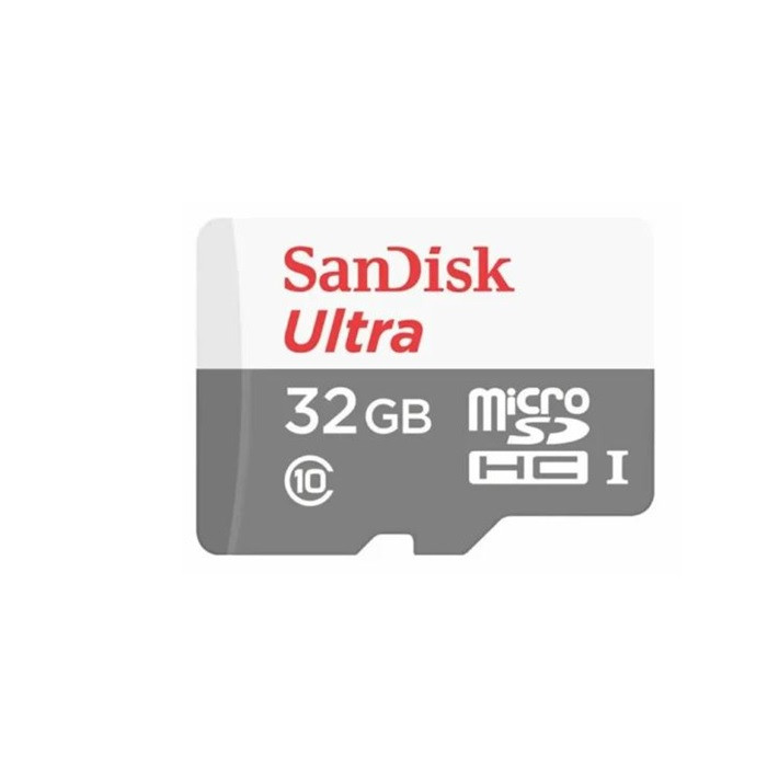 כרטיס זיכרון SanDisk Ultra microSDHC 32GB 100MB/s Class 10 UHS-I