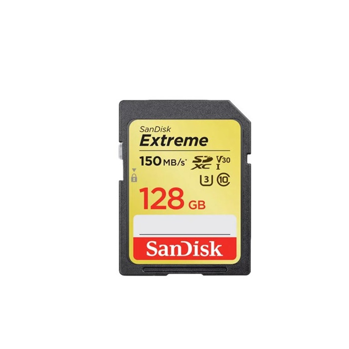 כרטיס זיכרון S.D EX 4K 180S V30 SD 128G