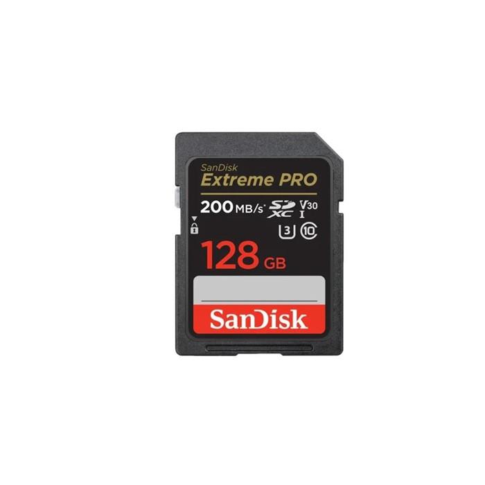 כרטיס זיכרון S.D EX PRO 4K 200S SD 128G