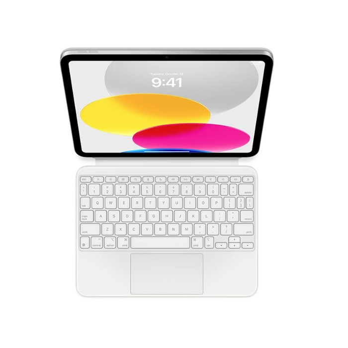 מקלדת כיסוי לטאבלט Apple Magic Keyboard Folio for iPad (10th generation) 2022 - Hebrew
