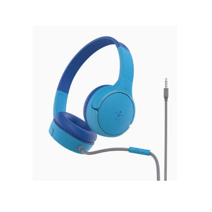 אוזניות ילדים On Ear עם מיקרופון Belkin כחול