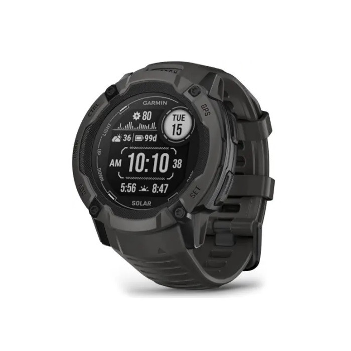 שעון ספורט חכם GARMIN Instinct 2X Solar Graphite