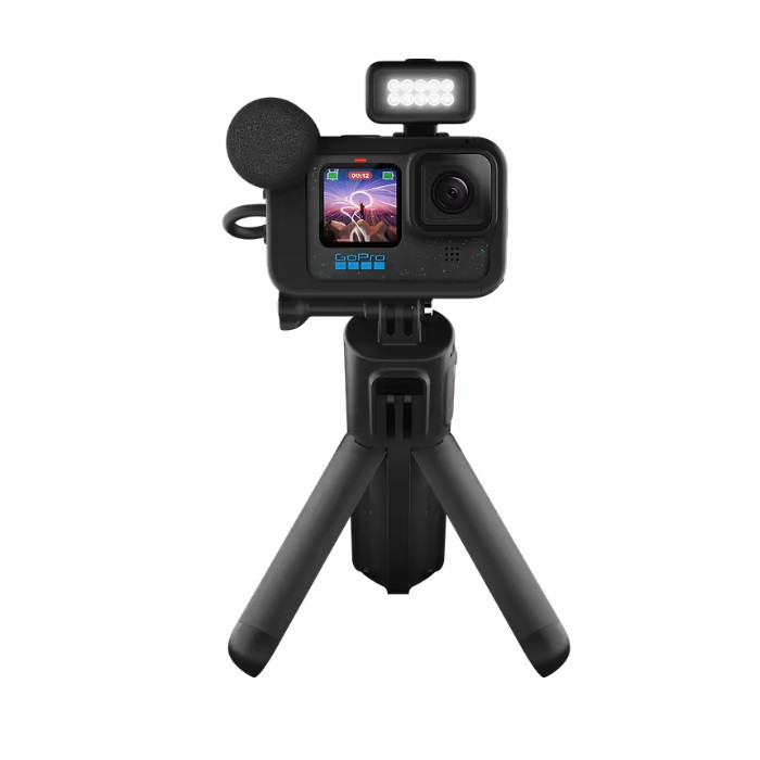 מצלמת אקסטרים GoPro HERO12 Black Creator Edition  באנדל