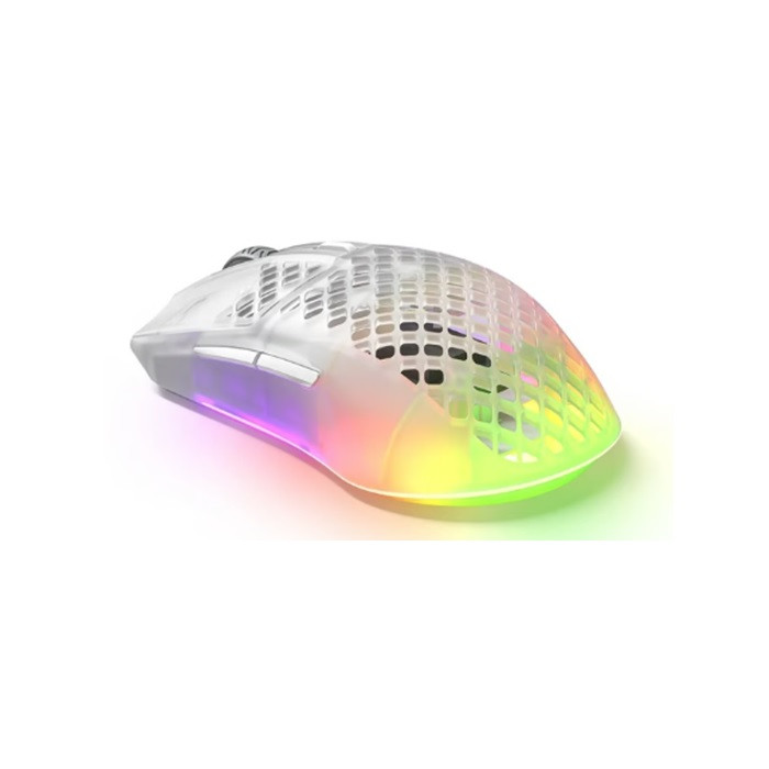 עכבר לגיימרים STEELSERIES Aerox 3 Wireless Ghost Edition