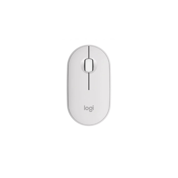 עכבר אלחוטי Logitech M350s- WHITE-BT