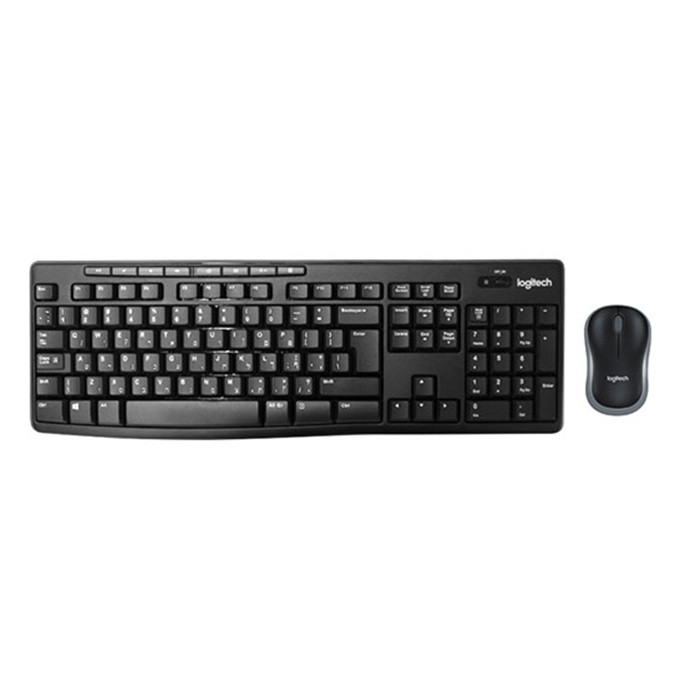 סט מקלדת&עכבר אלחוטי לבן LOGITECH MK295 SILENT