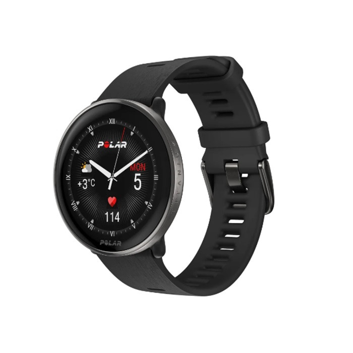 שעון חכם POLAR IGNITE 3 TI SIL BLK S-L
