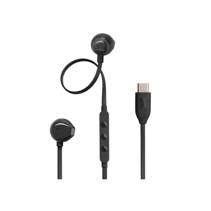 אוזניות IN EAR שחור JBL TUNE T305C TYPE C