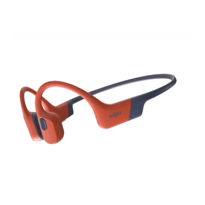 אוזניות ספורט עצם MP3+שחיה SHOKZ OPENSWIM PRO אדום