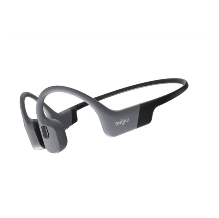 אוזניות ספורט עצם MP3+שחיה SHOKZ OPENSWIM PRO אפור