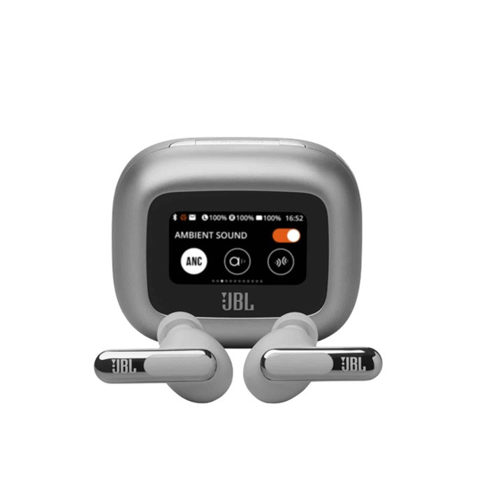 אוזניות אלחוטיות עם מסנן רעשים JBL LIVE BEAM3 TWS כסוף