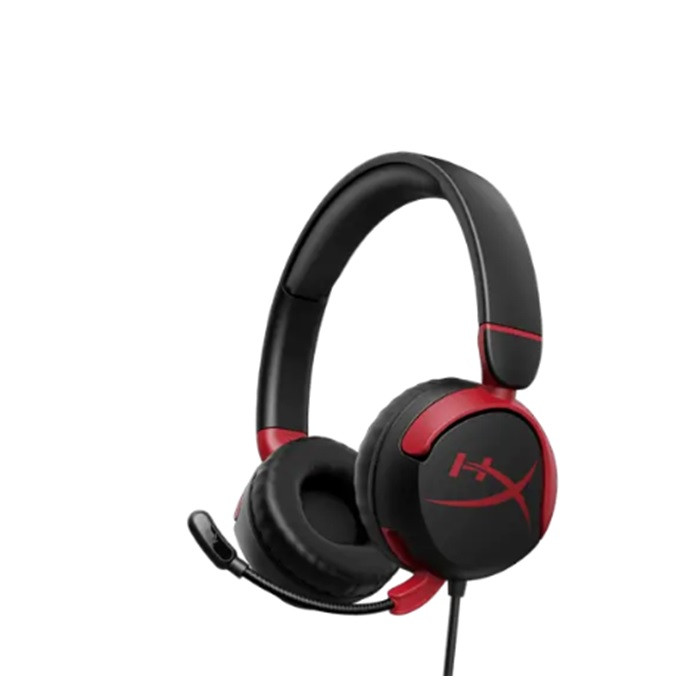 אוזניות גיימינג חוטיות מיני  - אדום HyperX Cloud Mini