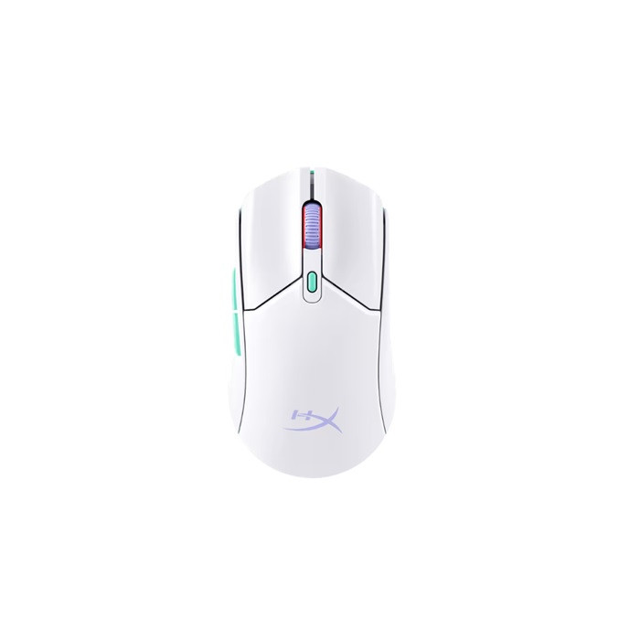 עכבר גיימינג אלחוטי לבן HyperX Pulsefire Haste 2 Core Wls
