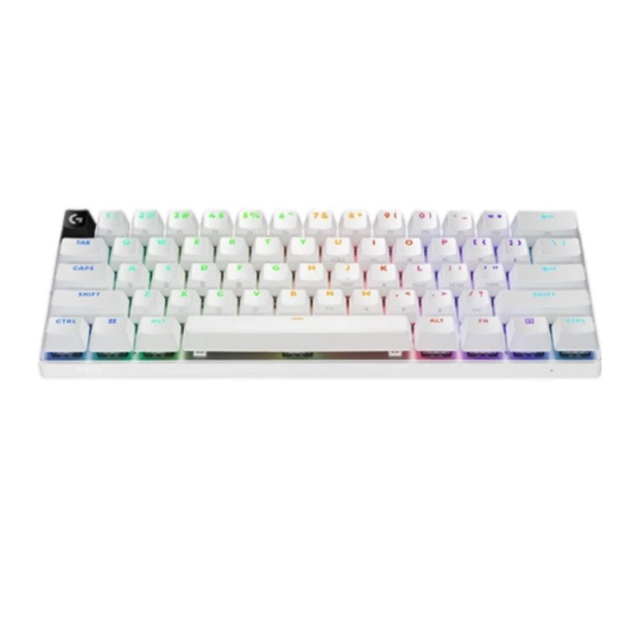 מקלדת אלחוטית Logitech G PRO X TKL LIGHTSPEED Gaming Keyboard-WHITE-2.4GHZ/BT TAC