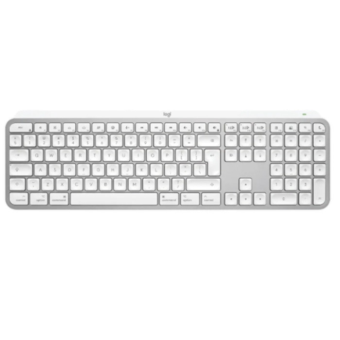 מקלדת אלחוטית Logitech MX KEYS S KEYBOARD PALE GREY מוארת