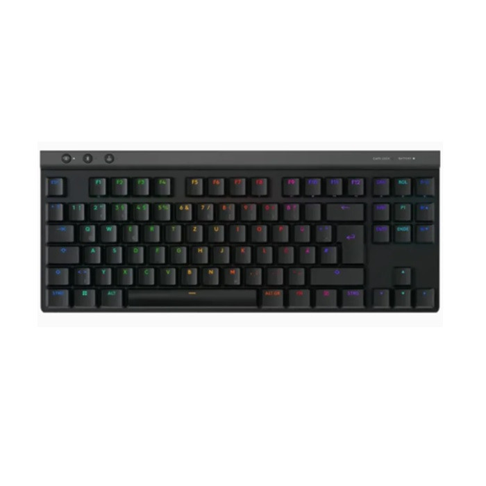 מקלדת גיימינג אלחוטית  Logitech G515 LIGHTSPEED TKL BLACK 2.4GHZ/BT TACTILE