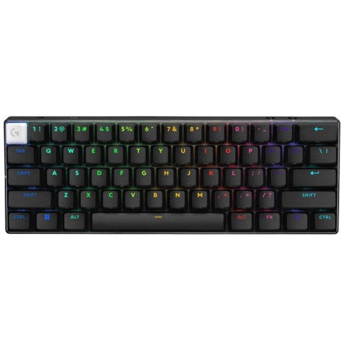 מקלדת גיימינג אלחוטית Logitech G PRO X 60 TKL LIGHTSPEED WIRELESS KEYBOARD WHITE