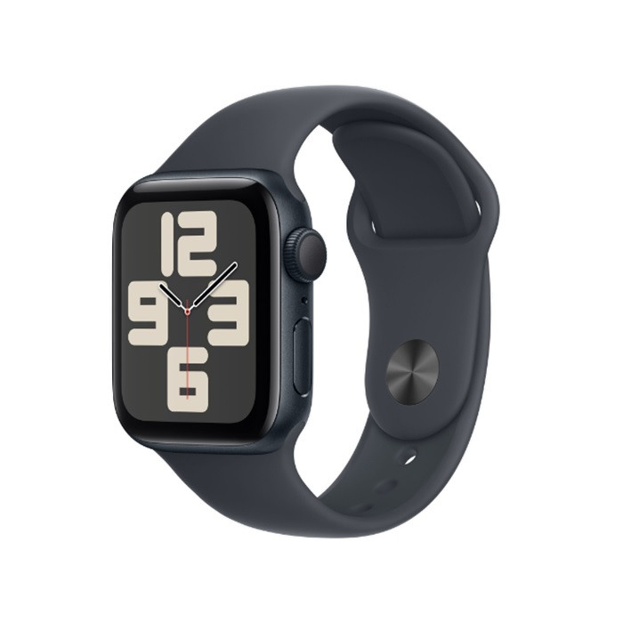 שעון חכם * Apple Watch SE GPS 44mm Midnight Aluminium Case with Midnight Sport Band - M/L