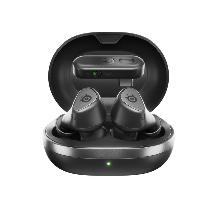 אוזניות גיימינג אלחוטיות Arctis GameBuds TWS B.T 2.4GHZ שחור STEELSERIES