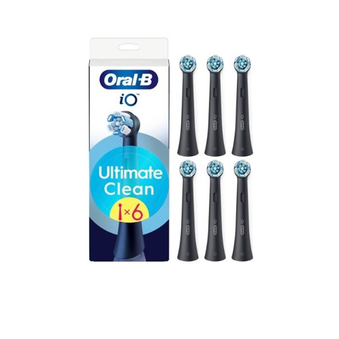 ראש חשמלי* 6 יח' (שחור) Oral-B iO Ultimate Clean