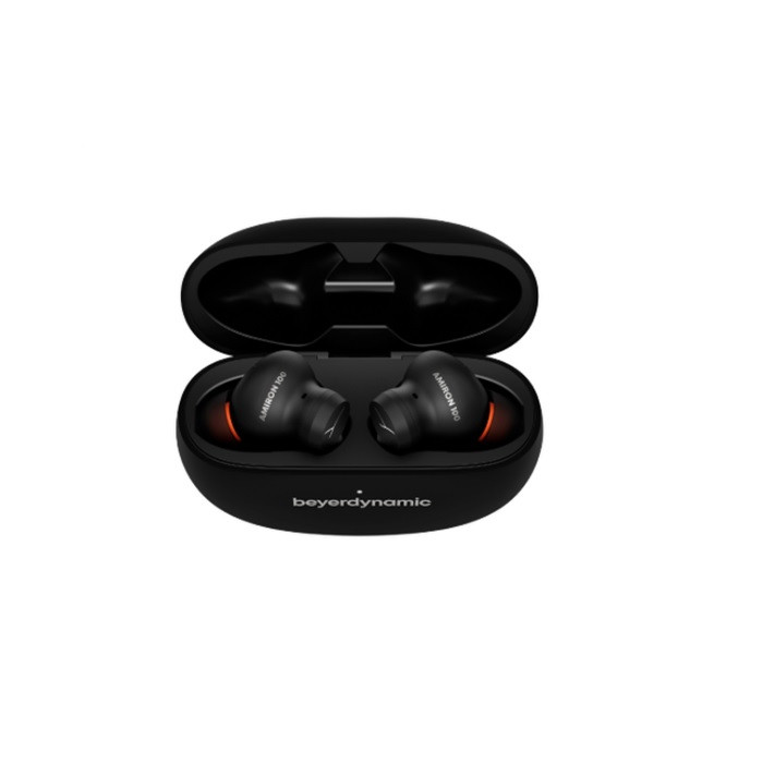 אוזניות אלחוטיות TWS with charging case 5 pairs of eartips and USB cable שחור Beyerdynamic