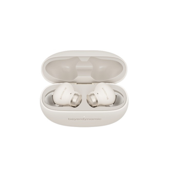 אוזניות אלחוטיות TWS with charging case 5 pairs of eartips and USB cable לבן Beyerdynamic