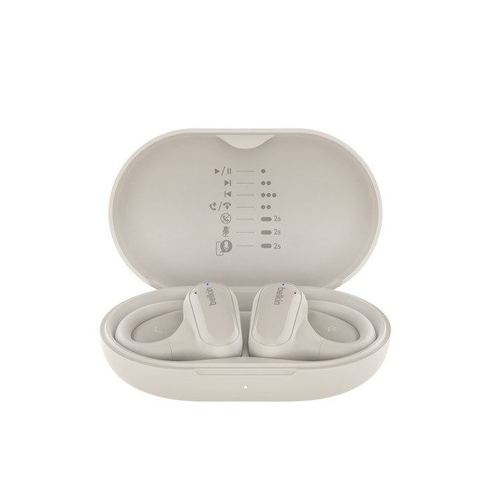 אוזניות אלחוטיות SOUNDFORM CLEARFIT TWS לבן BELKIN