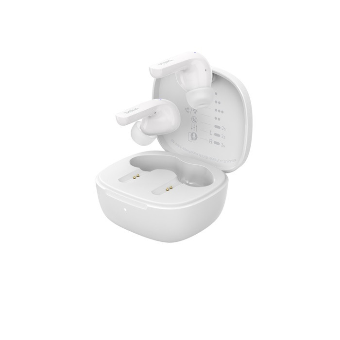 אוזניות אלחוטיות SOUNDFORM MOTION TWS לבן BELKIN
