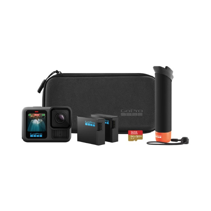 מצלמת אקסטרים באנדל אביזרים GO-PRO HERO13 Black Accessory Bundle