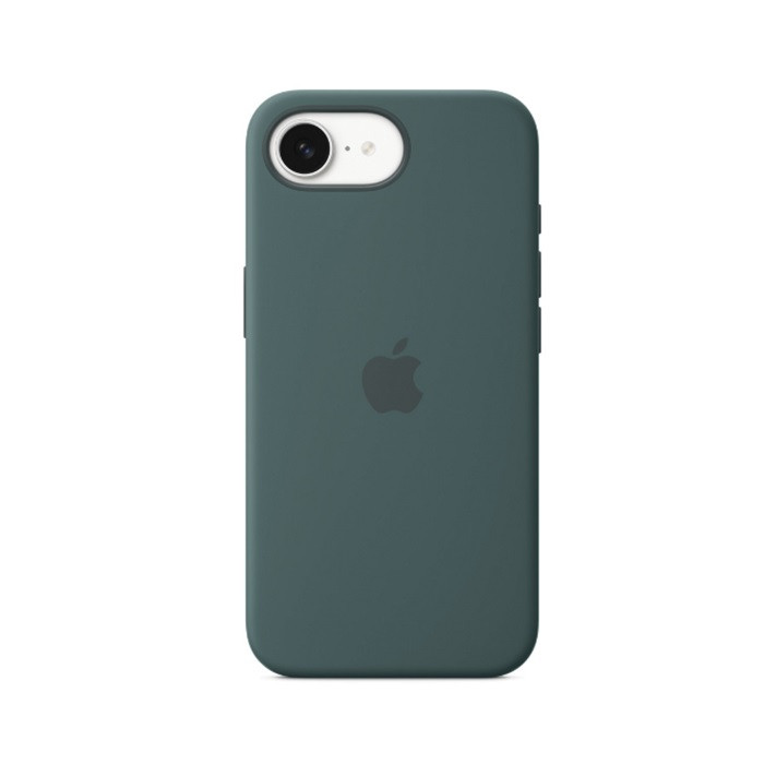 כיסוי Apple iPhone 16e Silicone Case Lake Green